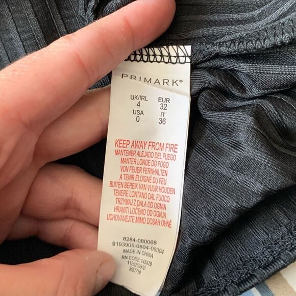 3 for $30! Primark black slip dress. Size 0 - Picture 4 of 8